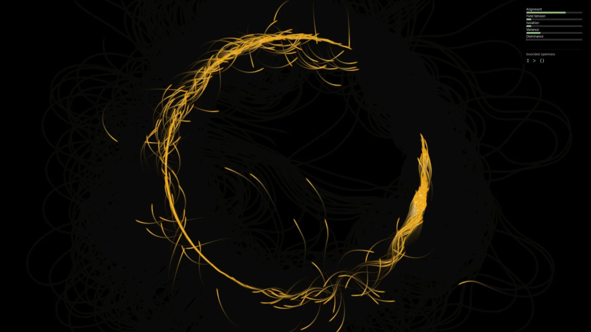 IVO Asymmetry Ring — collective dynamics made visible