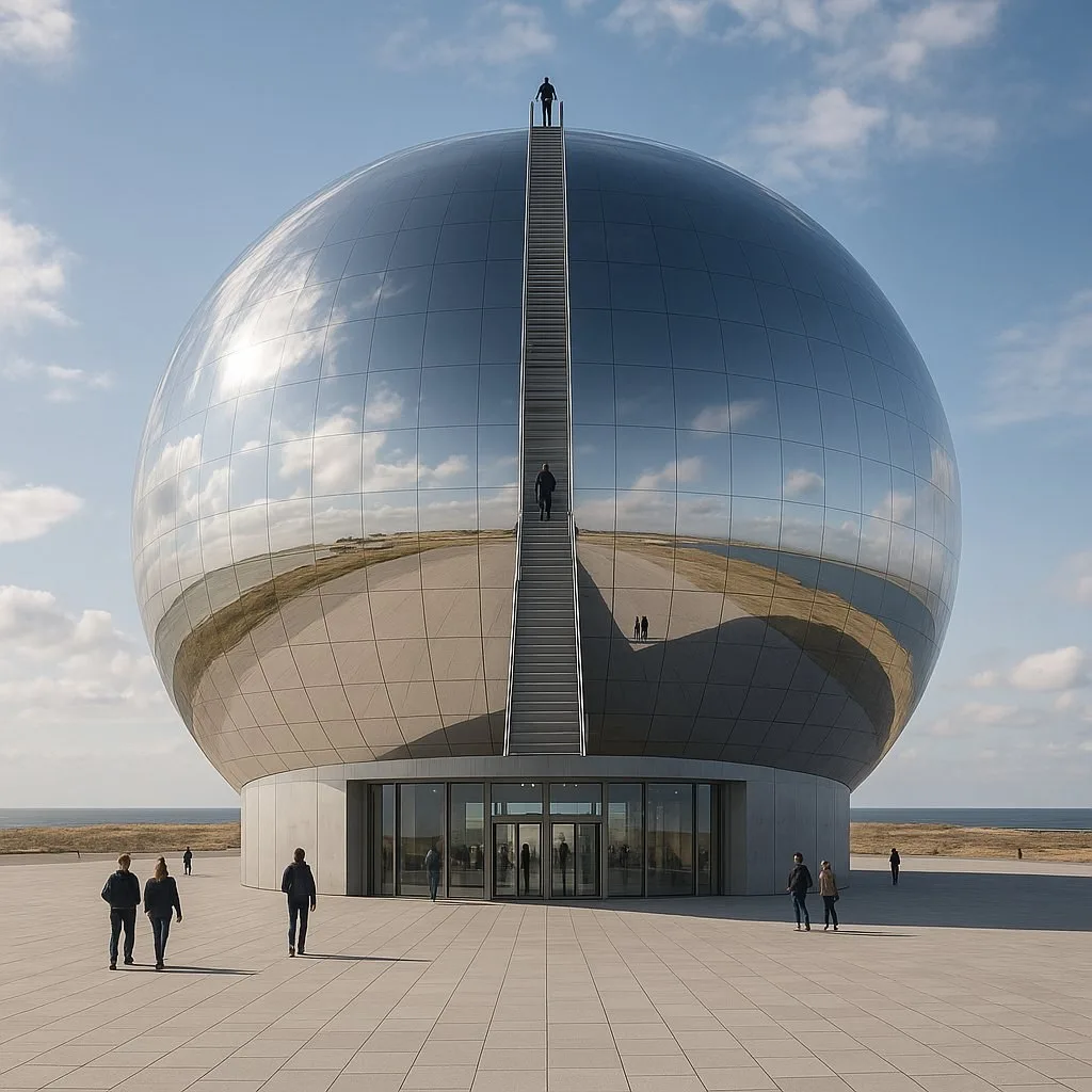 The Sphere — landmark on the Second Maasvlakte
